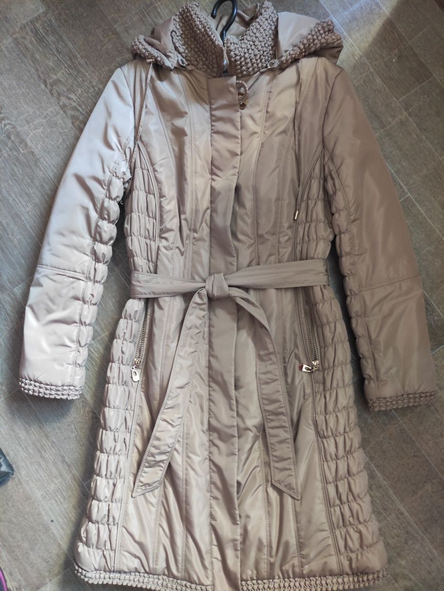 Пальто, Куртка демісезонна жіноча, 46, М