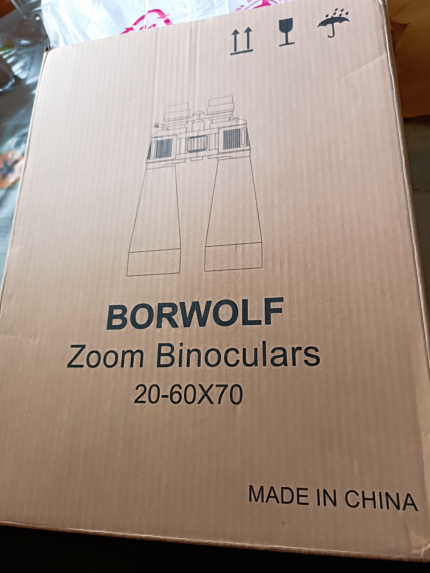 Lornetka BORWOLF profesjonalna 20-60X70, BAK 4