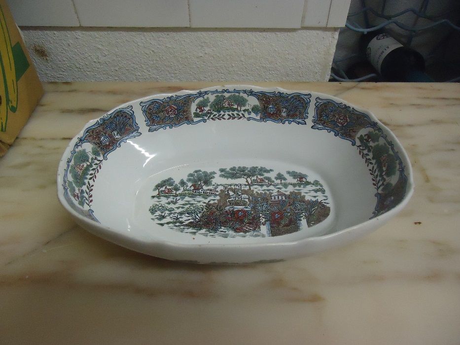 Terrina e Saladeira Marca Capôa / Aveiro