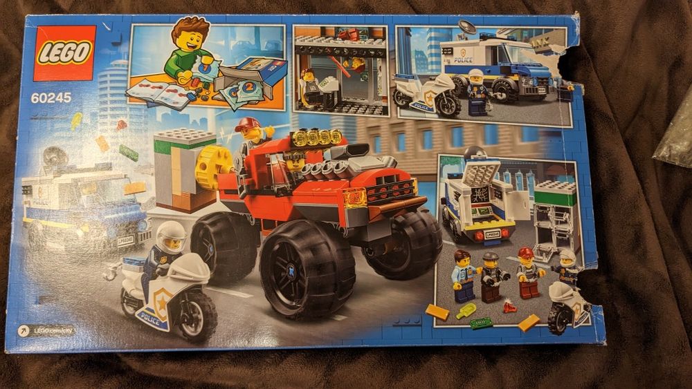 Lego 60245 Пограбування з поліцейською вантажівкою