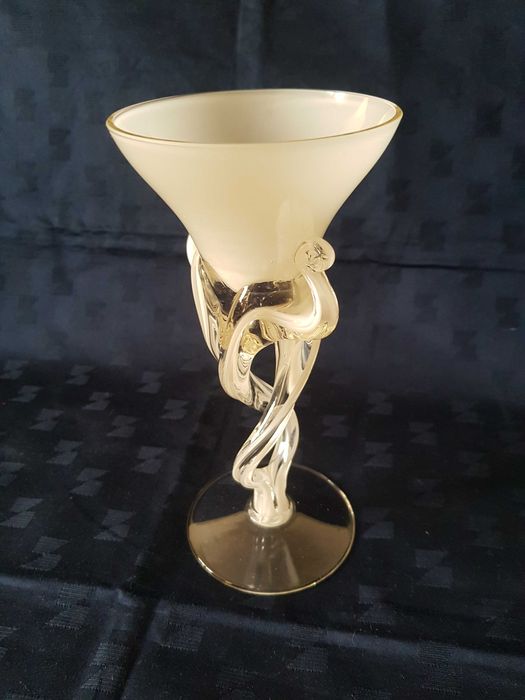 Szklany świecznik do świeczek TEALIGHT