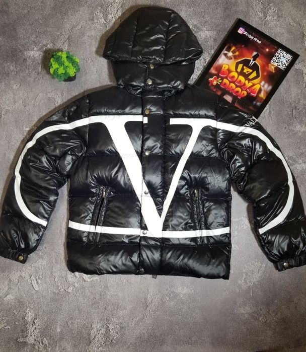 Пуховик Moncler x Valentino/Пуховик Монклер Валентіно/Пуховик Монклер
