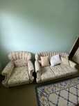 Conjunto de sofas antigos