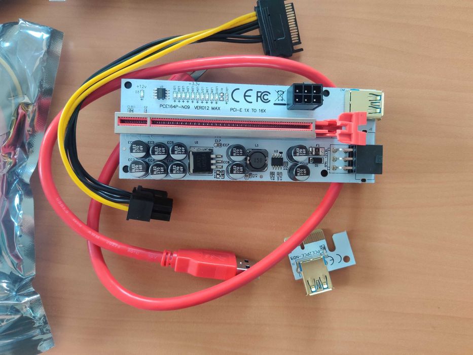 Riser PCIE VER012 Max Pack 6 - NOVOS