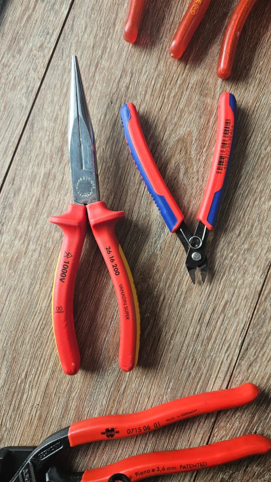 Szypce zaciskarka knipex