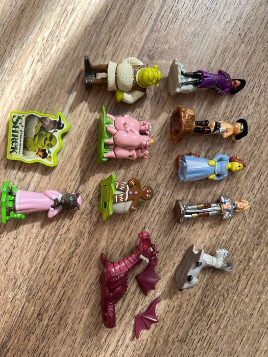 Шрек іграшки кіндер игрушки киндер