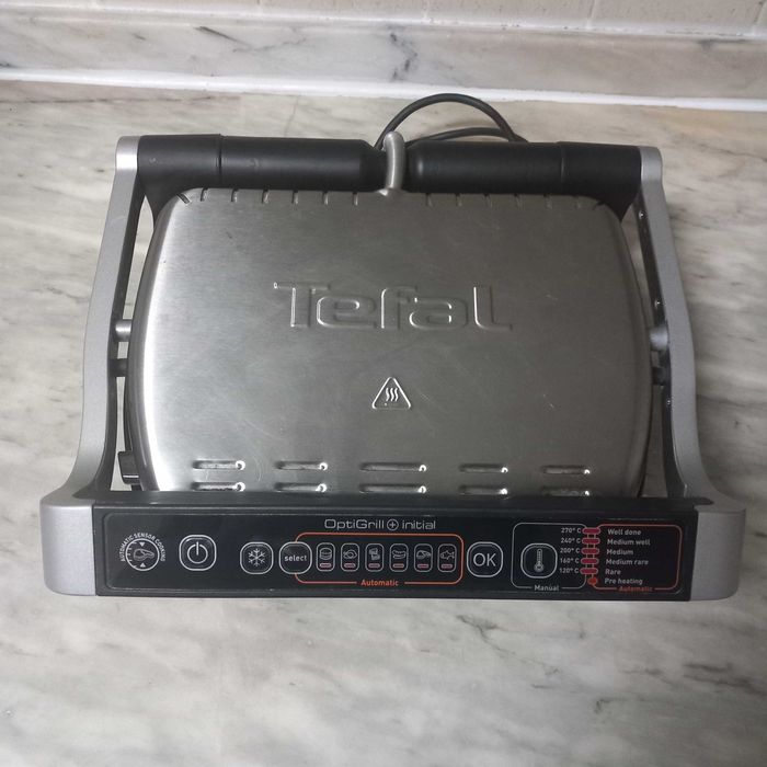 Tefal OptiGrill+ Initial - Grelhador Inteligente Como Novo