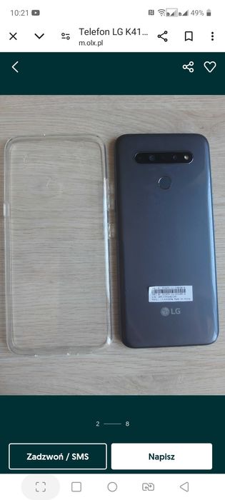 Lg k 41 k41s k51k 51s k61s задня кришка