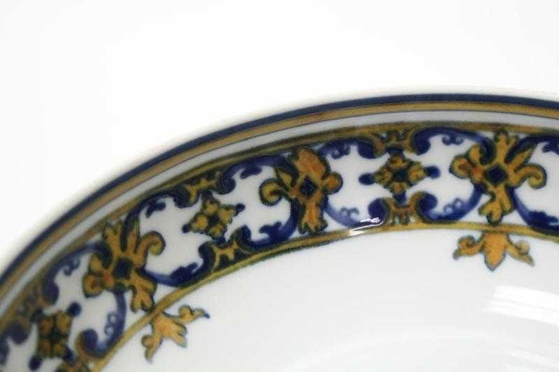 Taça em porcelana, coleção "Azulejo". Vista Alegre
