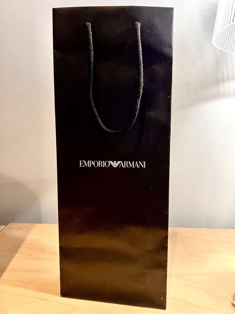 Sacos de papel Emporio Armani