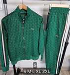Dres męski Lacoste monogram Zielony