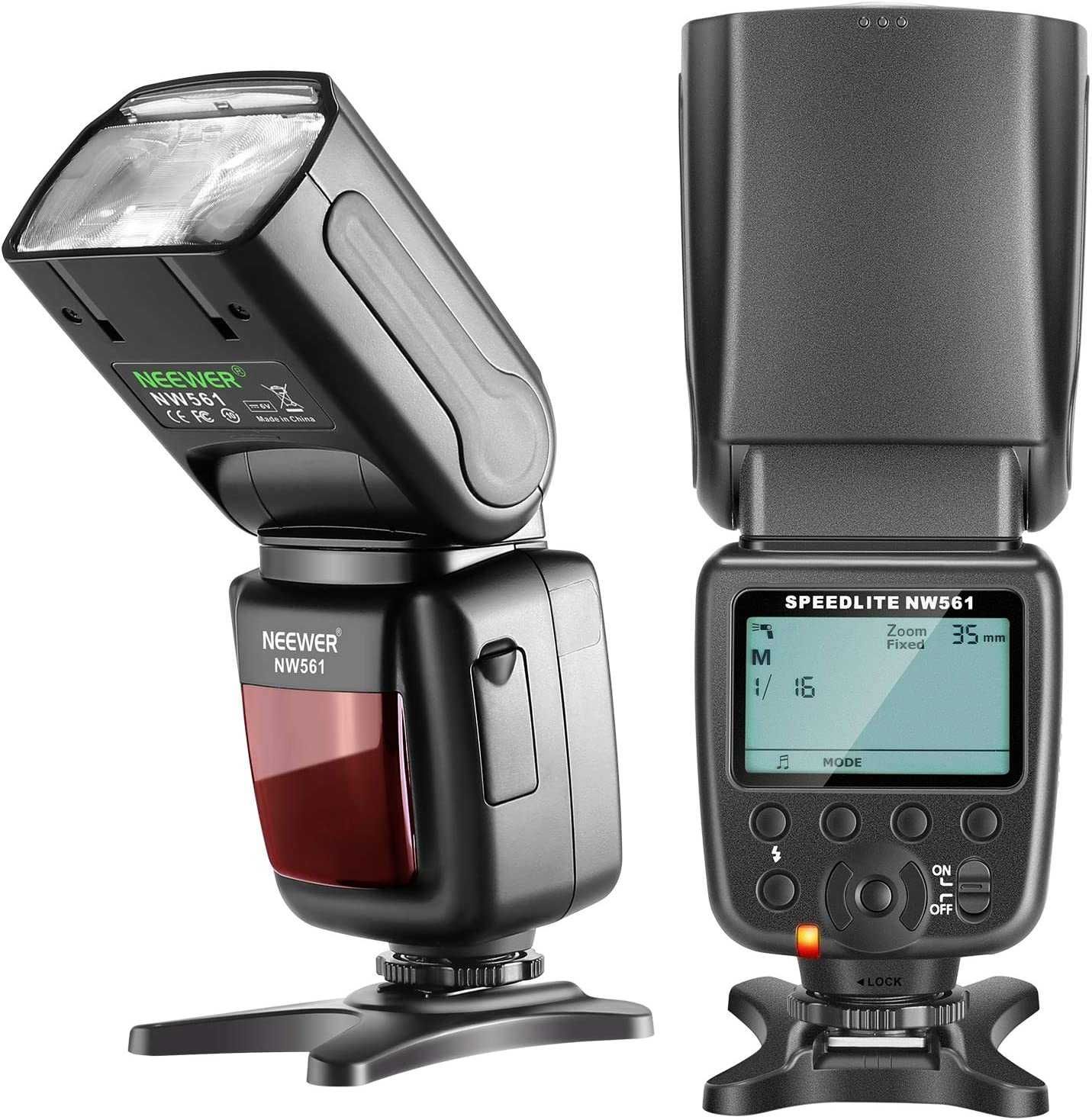 Flash Neewer NW-561 + 2 Disparadores WIFI p/ Canon Nikon NOVO