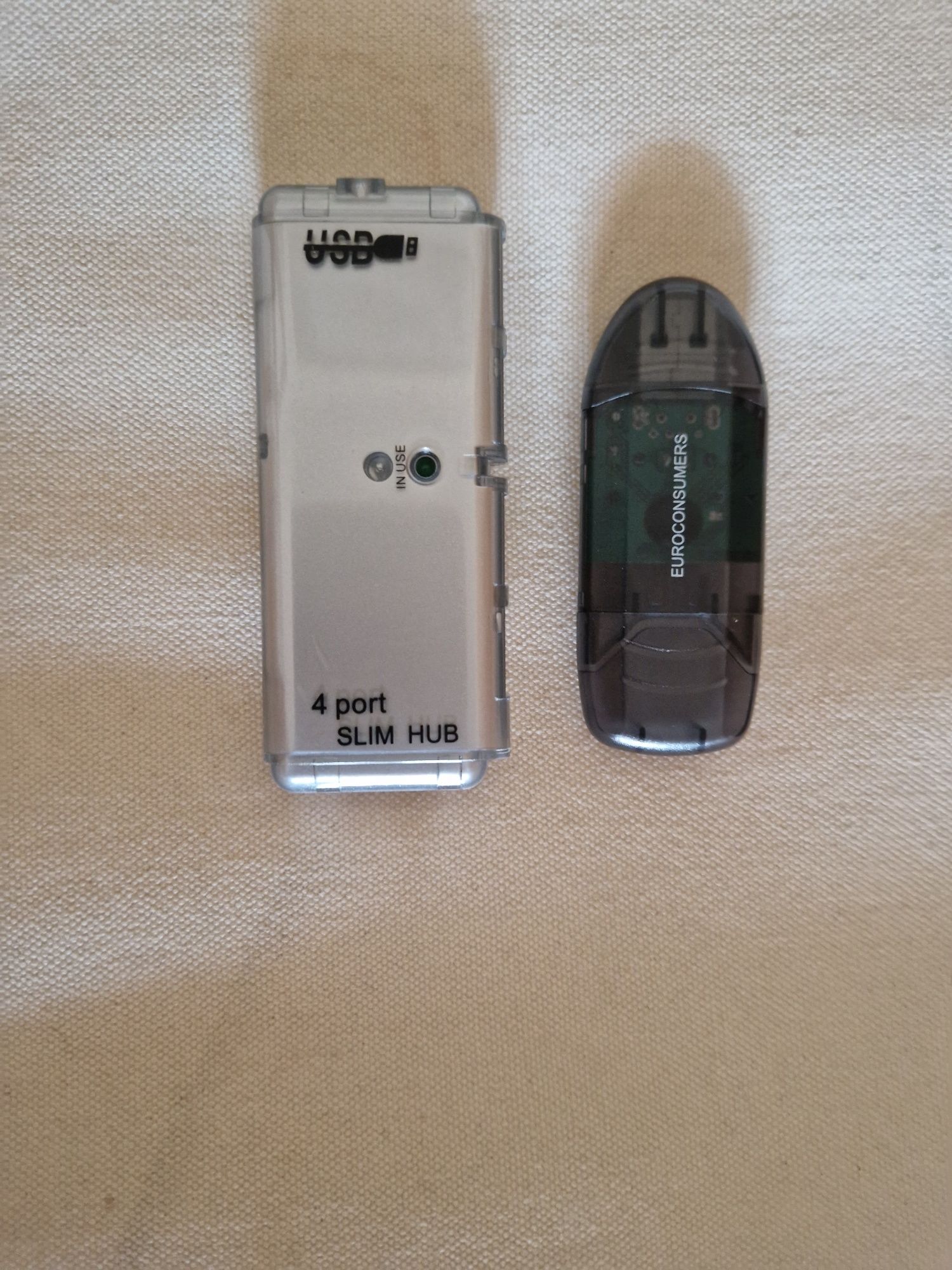 Leitor de cartões de memória SD e Adaptador USB