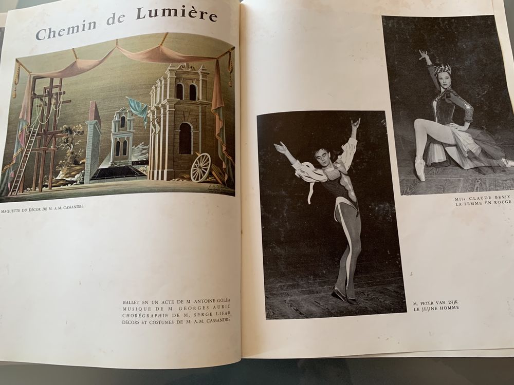 Revista l’opéra de Paris 1957