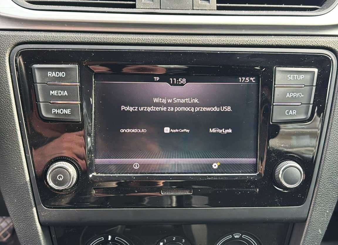 SKODA Fabia Radio SWING MEN2 Aktywacja CARPLAY Android Auto Smart Link