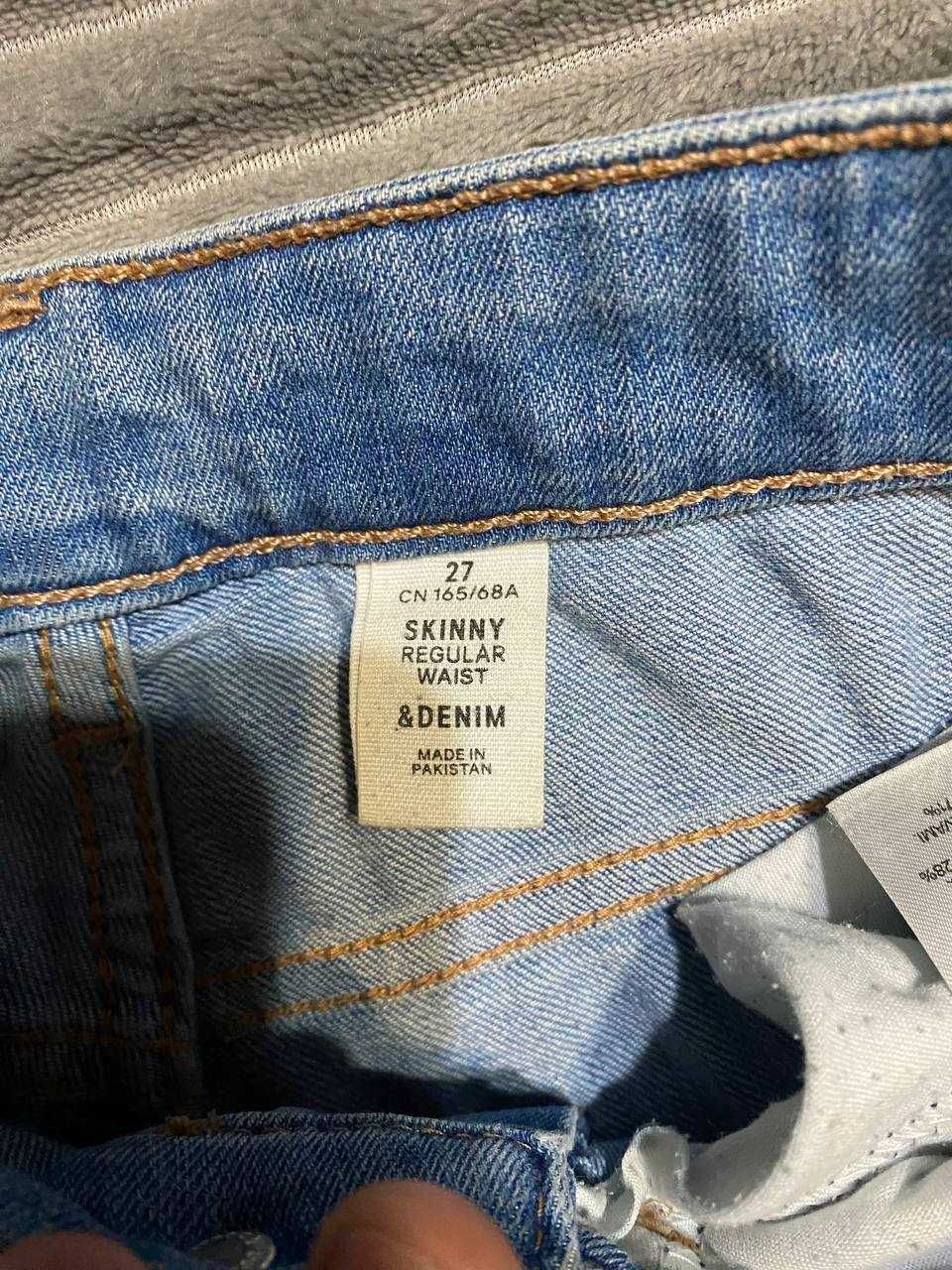 Denim skinny джинси