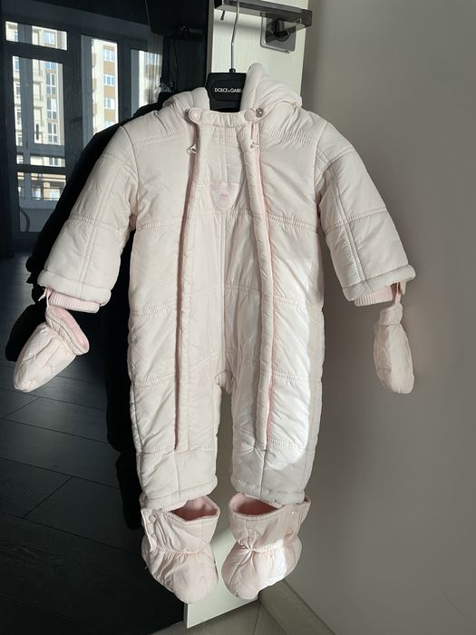 Комбінезон демісезонний Chicco на флісі 6-9 міс