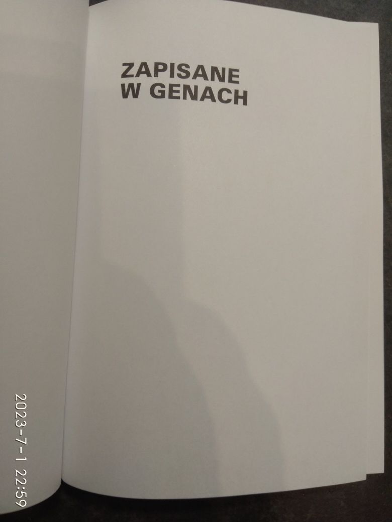 Zapisane w genach