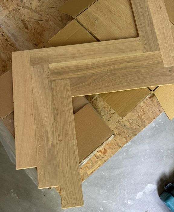 Parkiet warstwowy Dąb Natur  88,8 m2