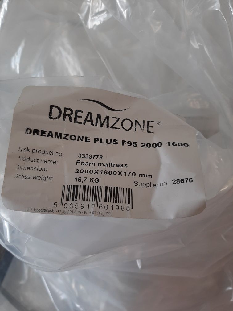 Materac 160x200 Dreamzone plus