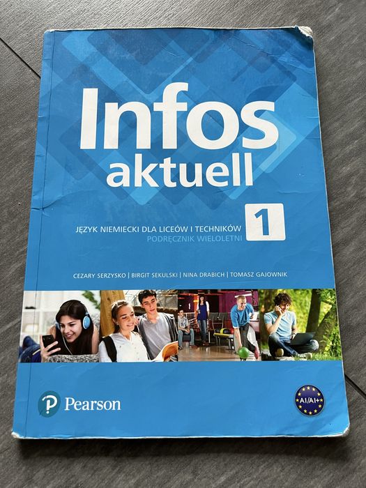 Język niemiecki Infos aktuell 1 dla liceum , technikum