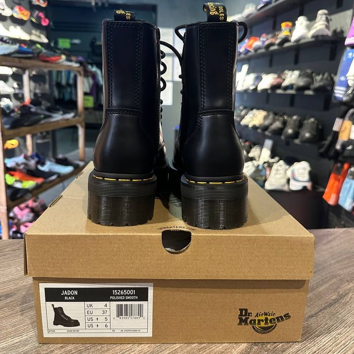 Dr. Martens Jadon Black Polished. Оригінал.