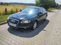 Audi A6 C6 czarny sedan