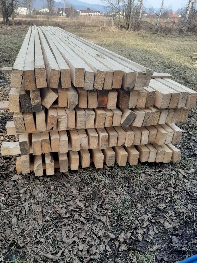 Kantówki łaty  6x10 łatki drewno deski krokwie