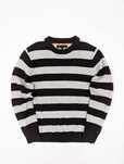 Tommy Hilfiger brązowy sweter 100% wełna L logo