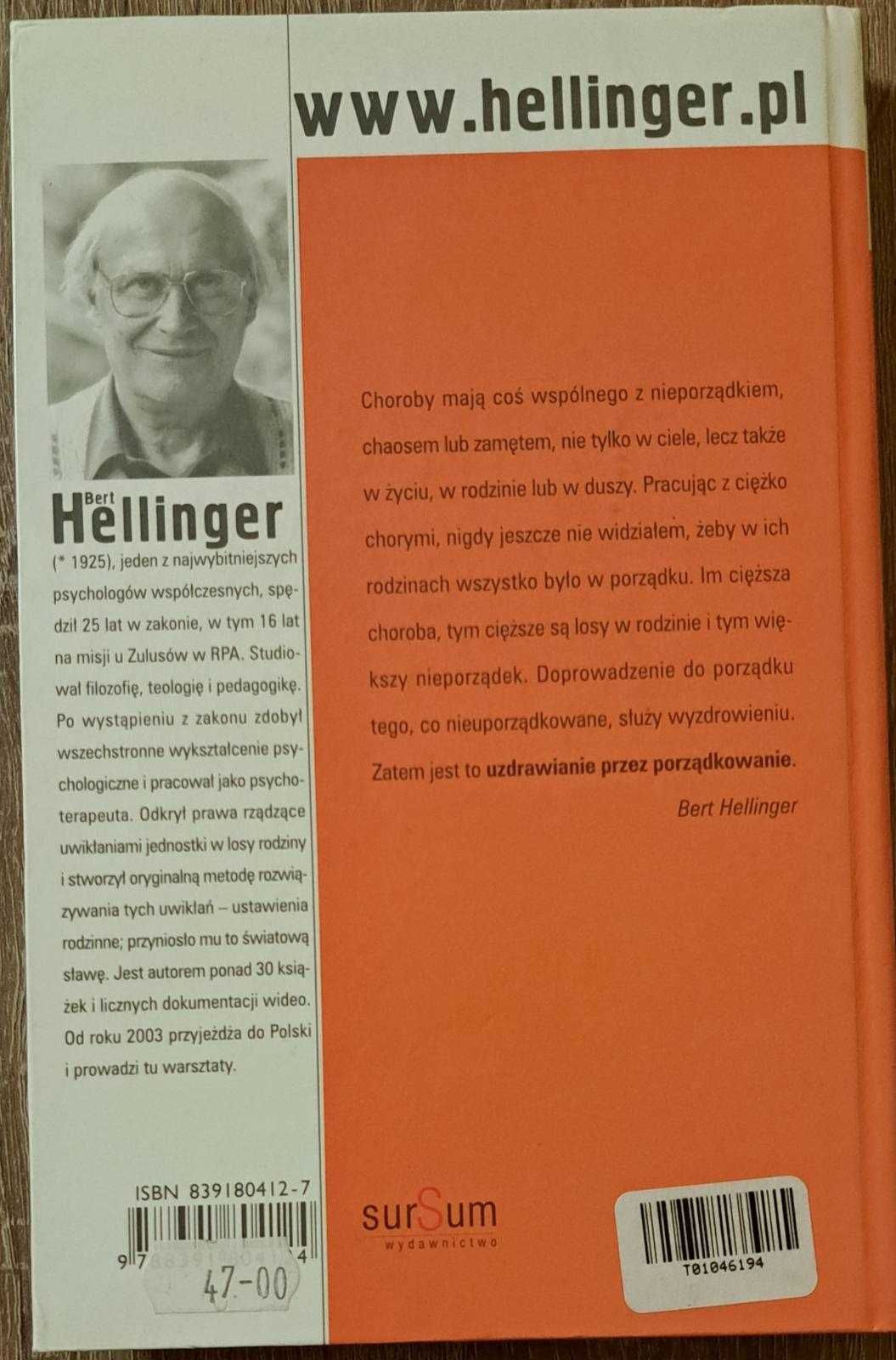 Dlaczego właśnie ja? Bert Hellinger Unikat + CD