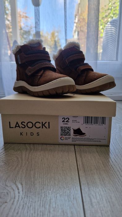 Buty dziecięce zimowe marki Lasocki rozmiar 22