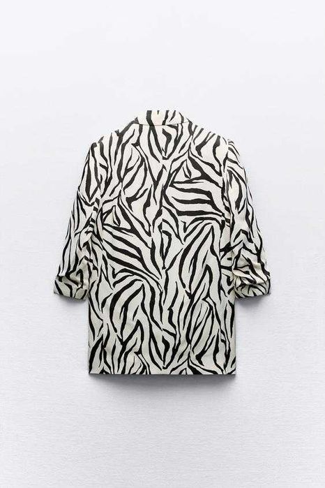 Blazer estampado da Zara