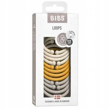 Zawieszka do smoczka dziecka zestaw 12 szt. BIBS 6000