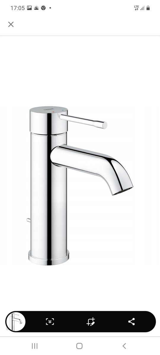 Bateria grohe umywalkowa