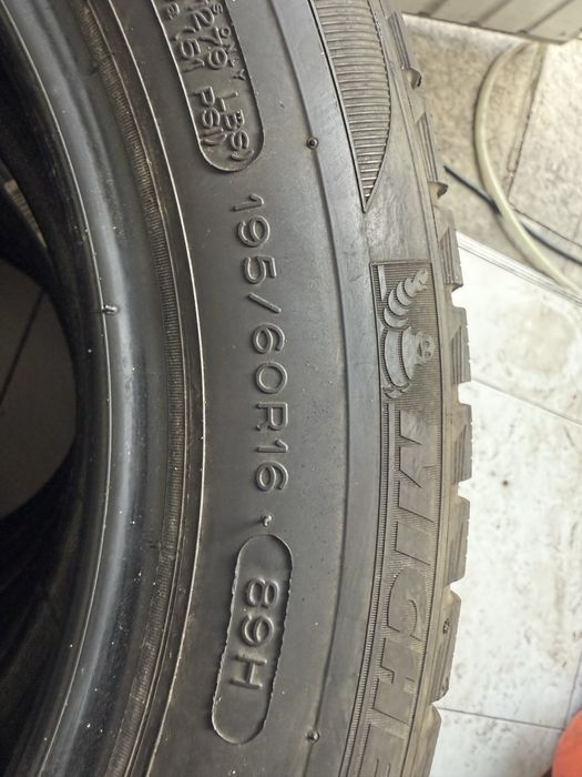 Opony 195/60/16 Michelin 2007Rok 4 szt