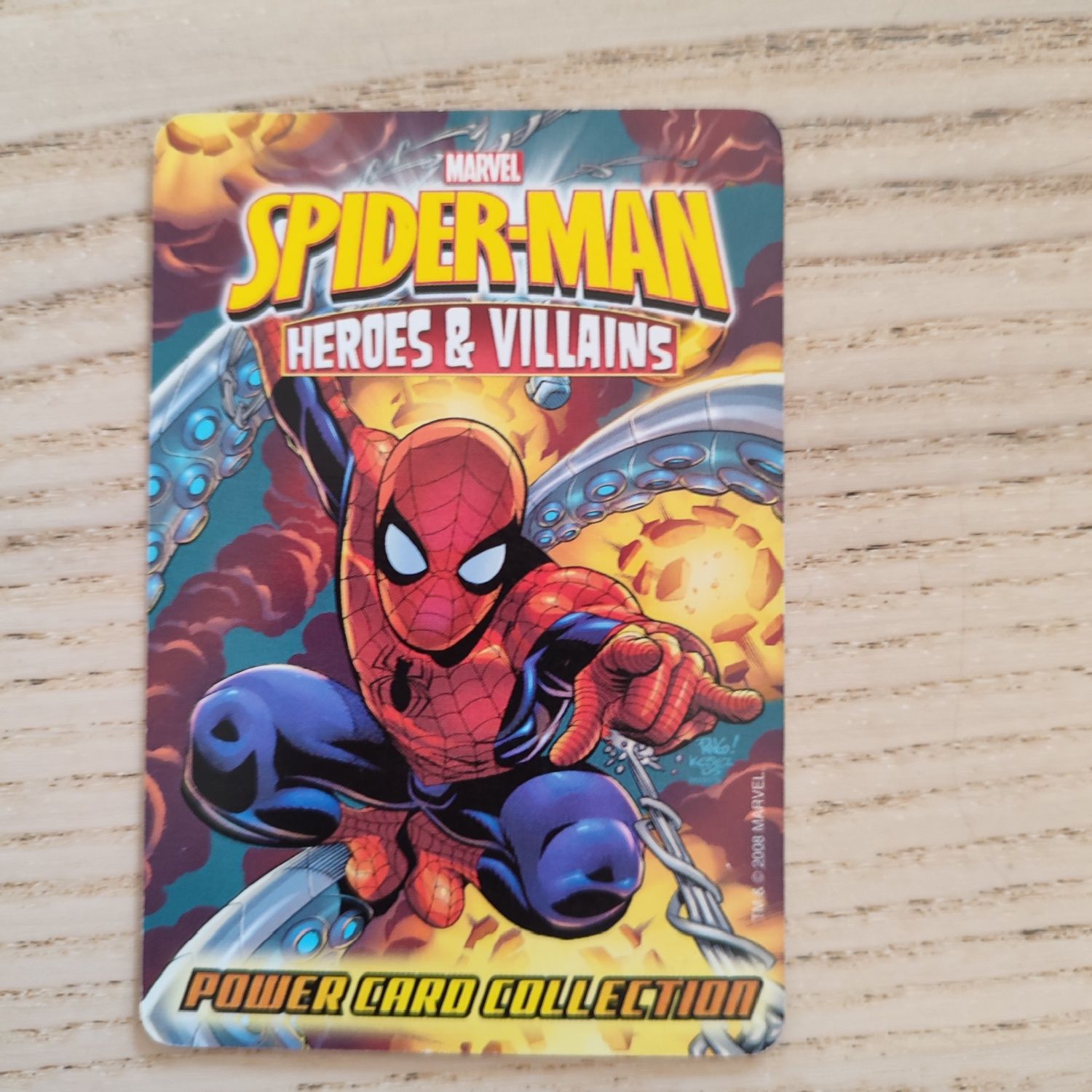 Aunt May kolekcjonerska karta ze Spiderman Heroes & Villains Marvel