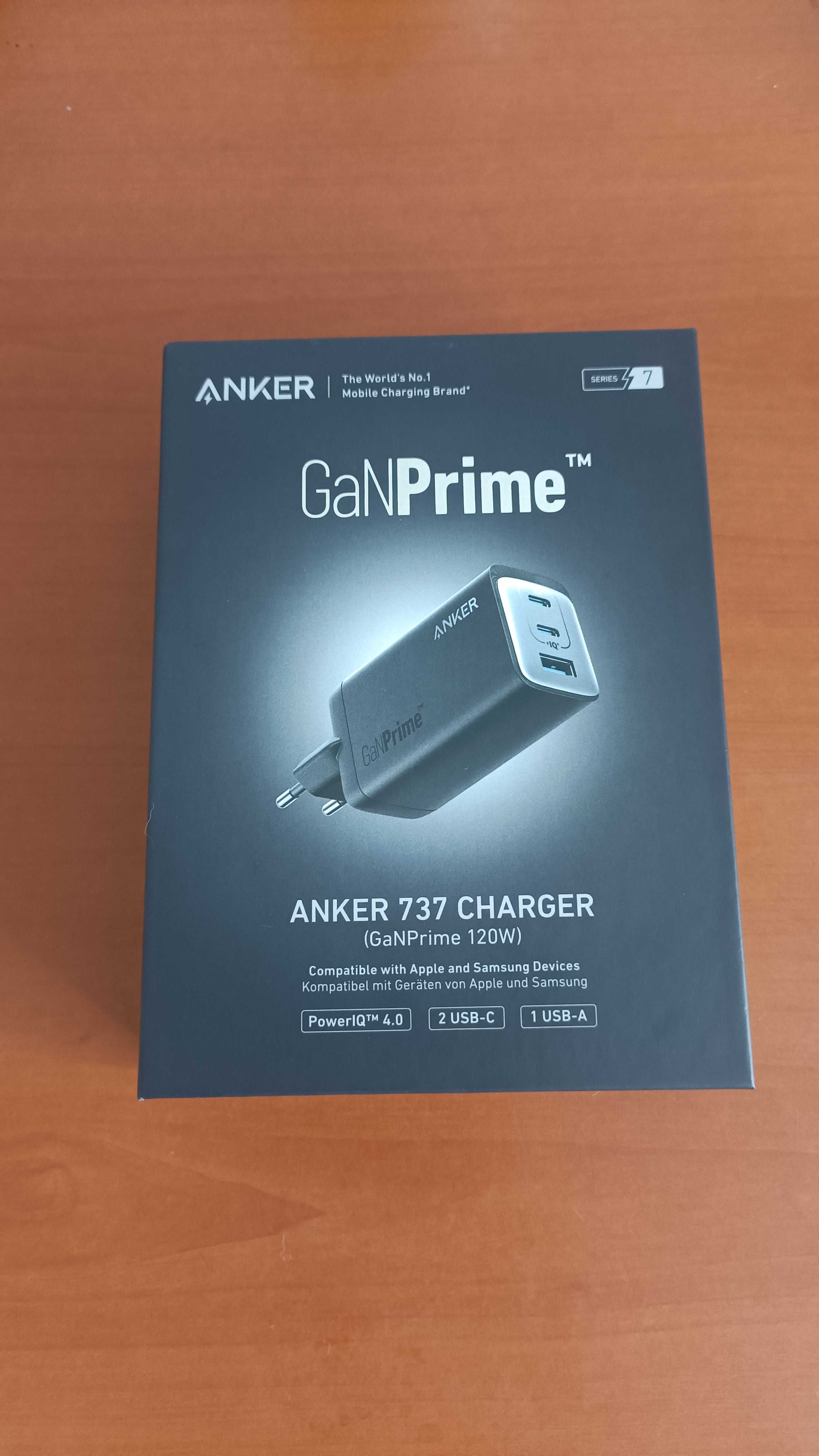 Anker 737 GanPrime 120w / блок живлення