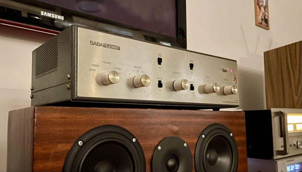 Saba Telewatt Hi-Fi stereo TR 60 wzmacniacz lampowy