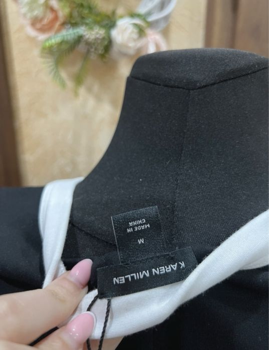 Sukienka elegancka biurowa z paskiem Karen Millen