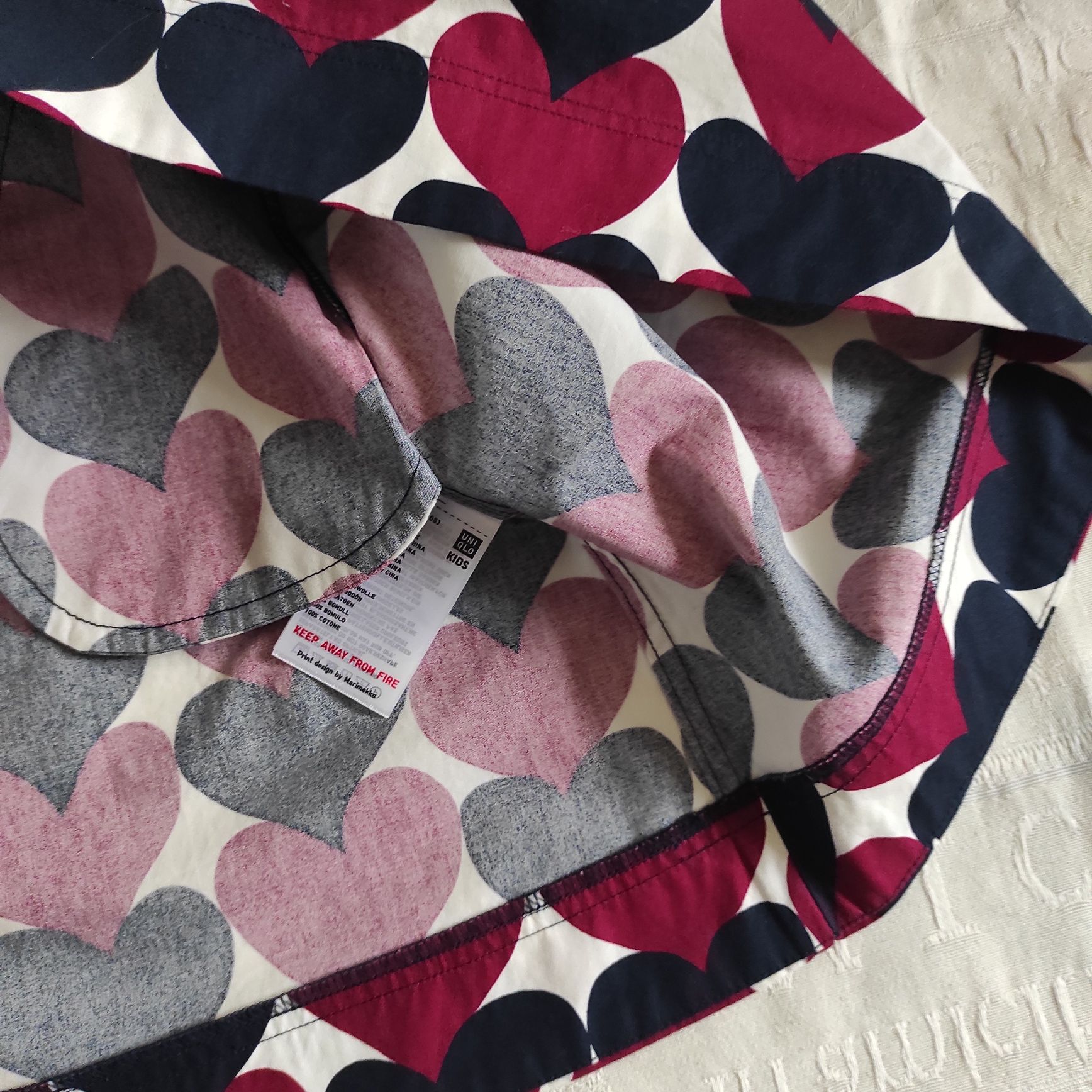 Платье Uniqlo 5-6-7 лет, сарафан для девочки, летнее, хлопок