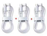 3 SZTUKI 100W 6A Kabel USB typu C