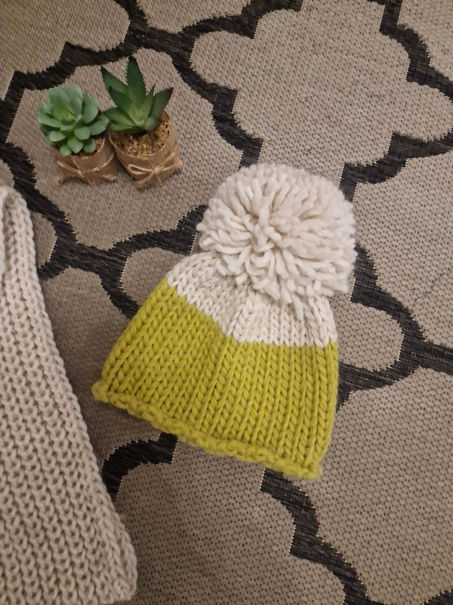 Komplet zimowy czapka + szalik