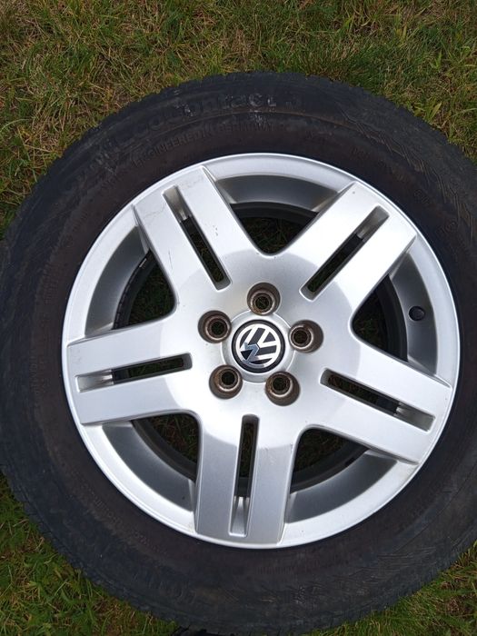 5x Alufelga Volkswagen 15" 5x100