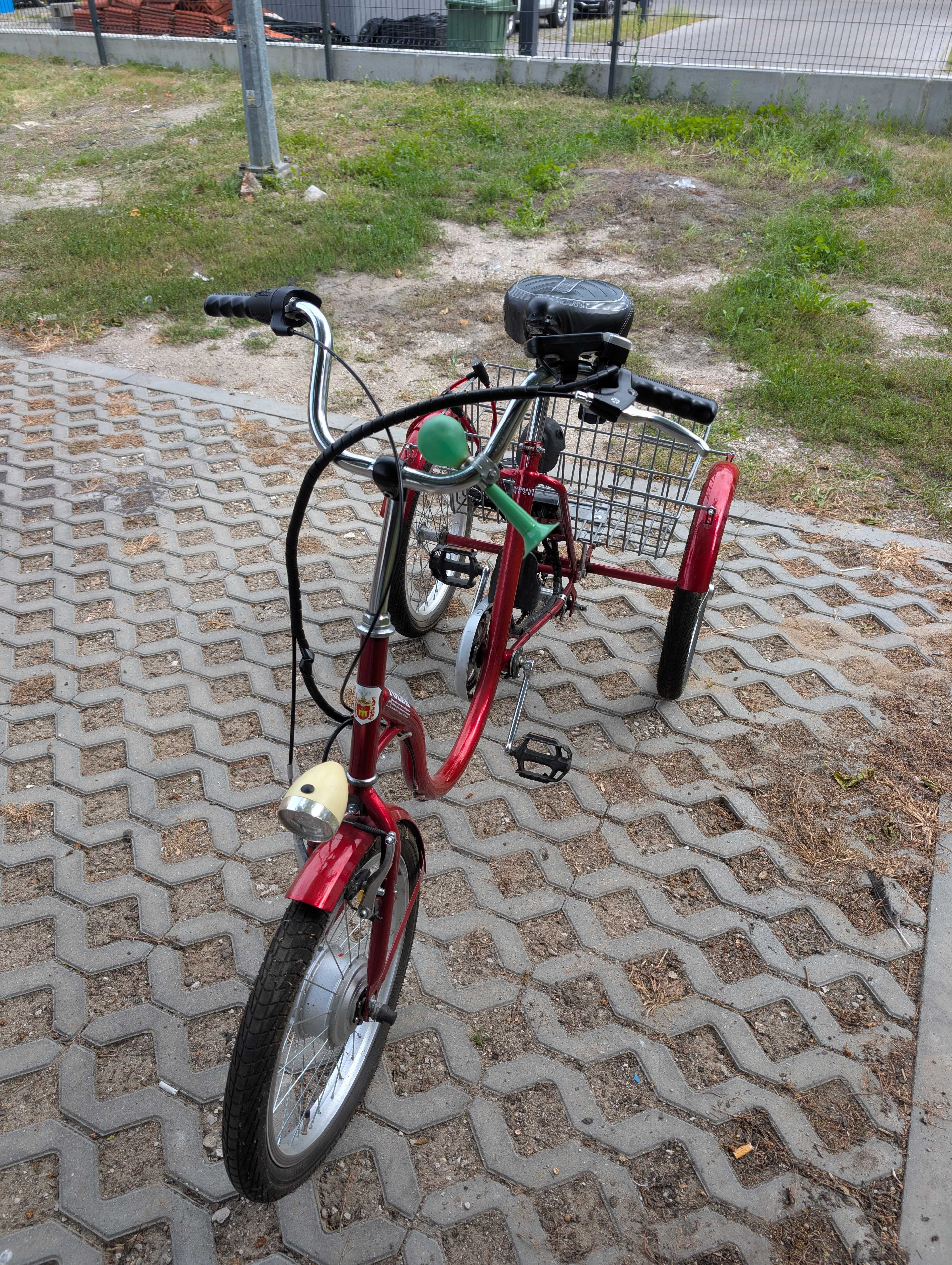 Rowet trzykołowy elektryczny Tolek