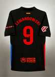 Koszulka FC Barcelona 24/25 La Liga wyjazdowa LEWANDOWSKI 9 r. S 48h