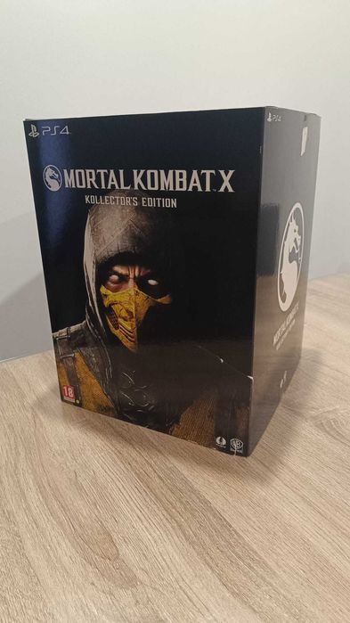 Mortal Kombat X Kollector's Edition (PS4) (Sem DLC, Sem estátua)