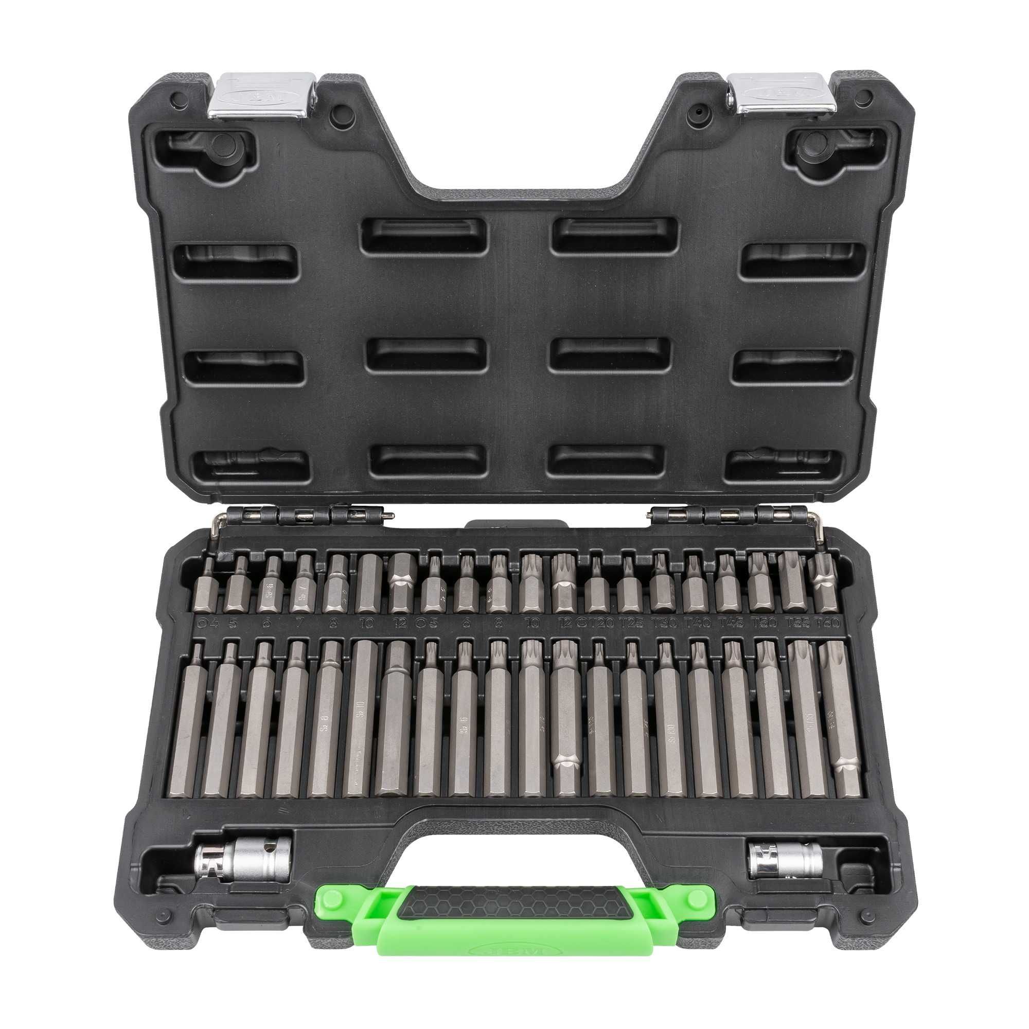 Jogo de Bits 42 peças hexagonal, xzn e torx