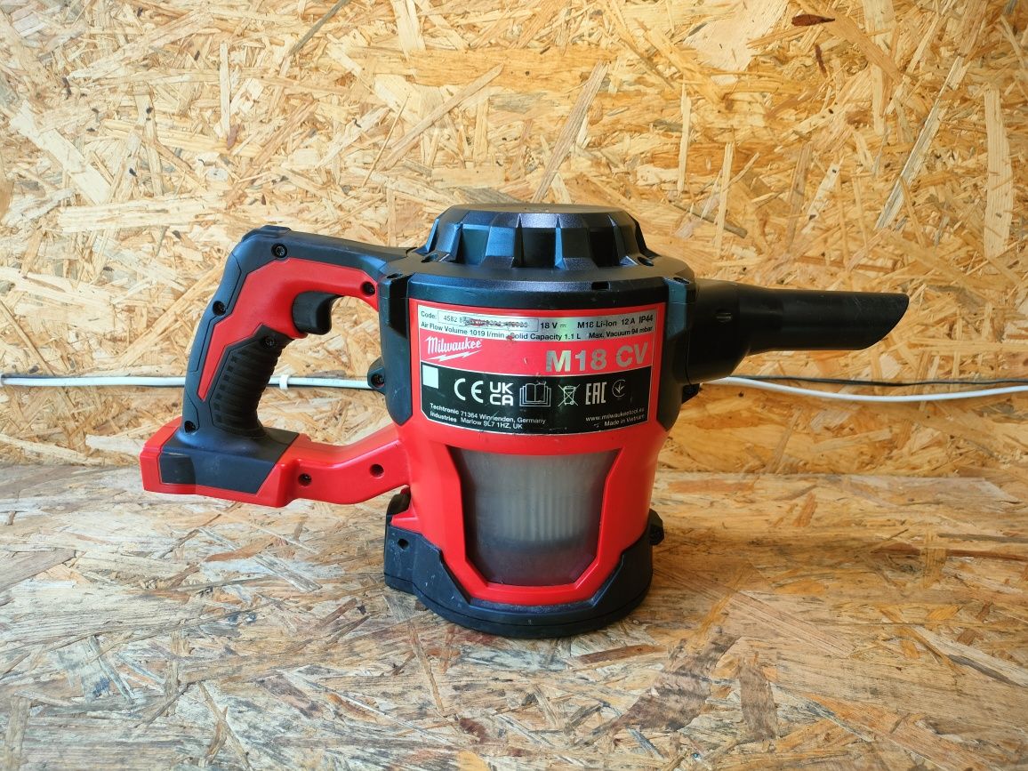Dmuchawa Milwaukee M18 CV odkurzacz Milwaukee M18 CV akumulatorowy