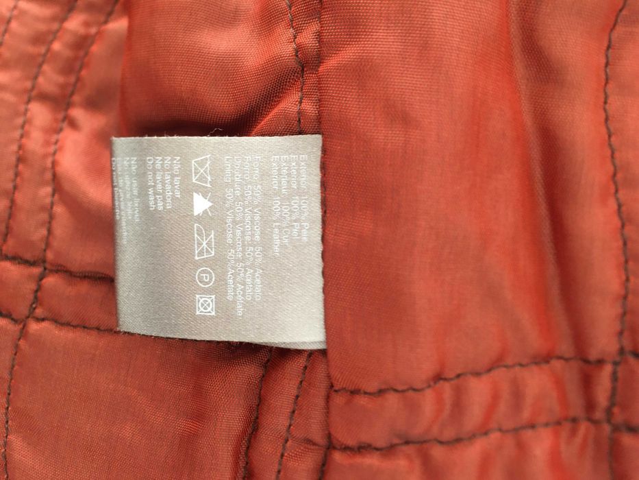 Casaco biker Maria.Miguel pele genuína n.38