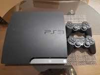 PS3 Slim 320gb +30игр Gta 5, San Andreas/Fifa 19/Mortal/Tekken/Metro